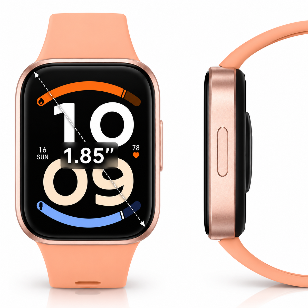 SMARTWATCH XIAOMI REDMI WATCH 6 ACTIVE (ORANGE) + BOCINA SANAG M15 (NEGRA)