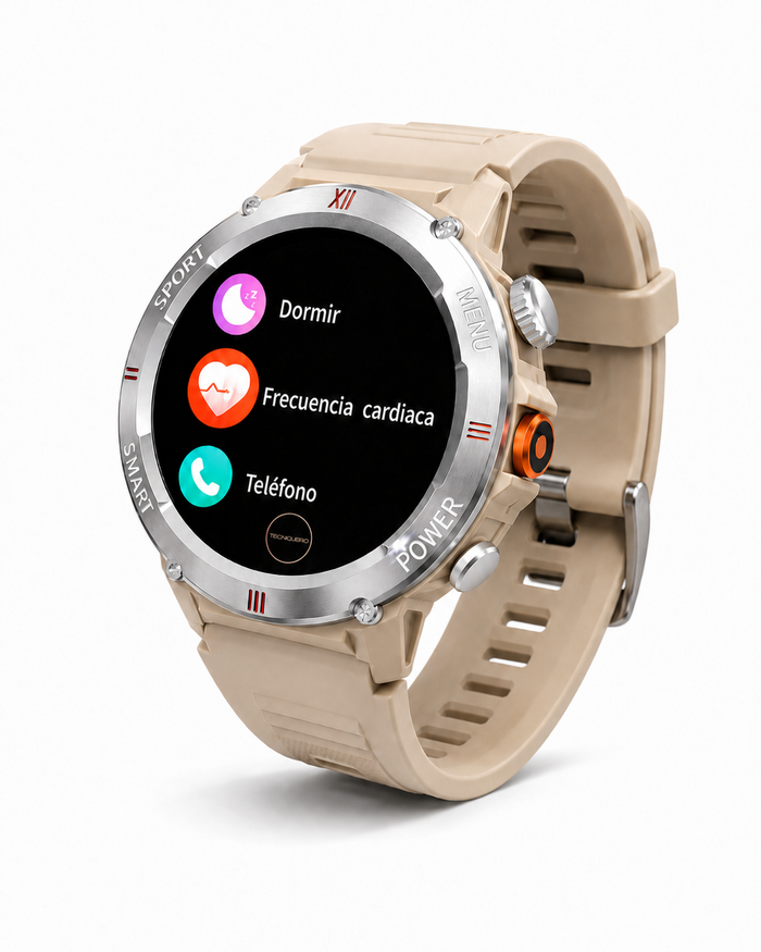 Smartwatch Woox Bluetooth IP68 con Llamadas, Pantalla Táctil y Batería 5-7 Días