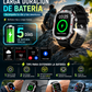 Smartwatch Deportivo HD con Llamadas Bluetooth, Linterna LED y Monitoreo de Actividad