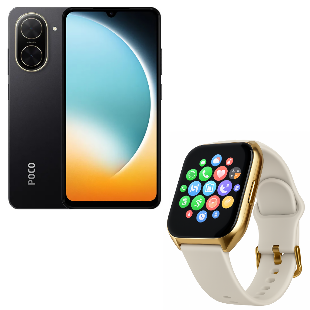 Xiaomi Poco C71 4gb Ram/128 Gb Almacenamiento + Filwans Gts Mini