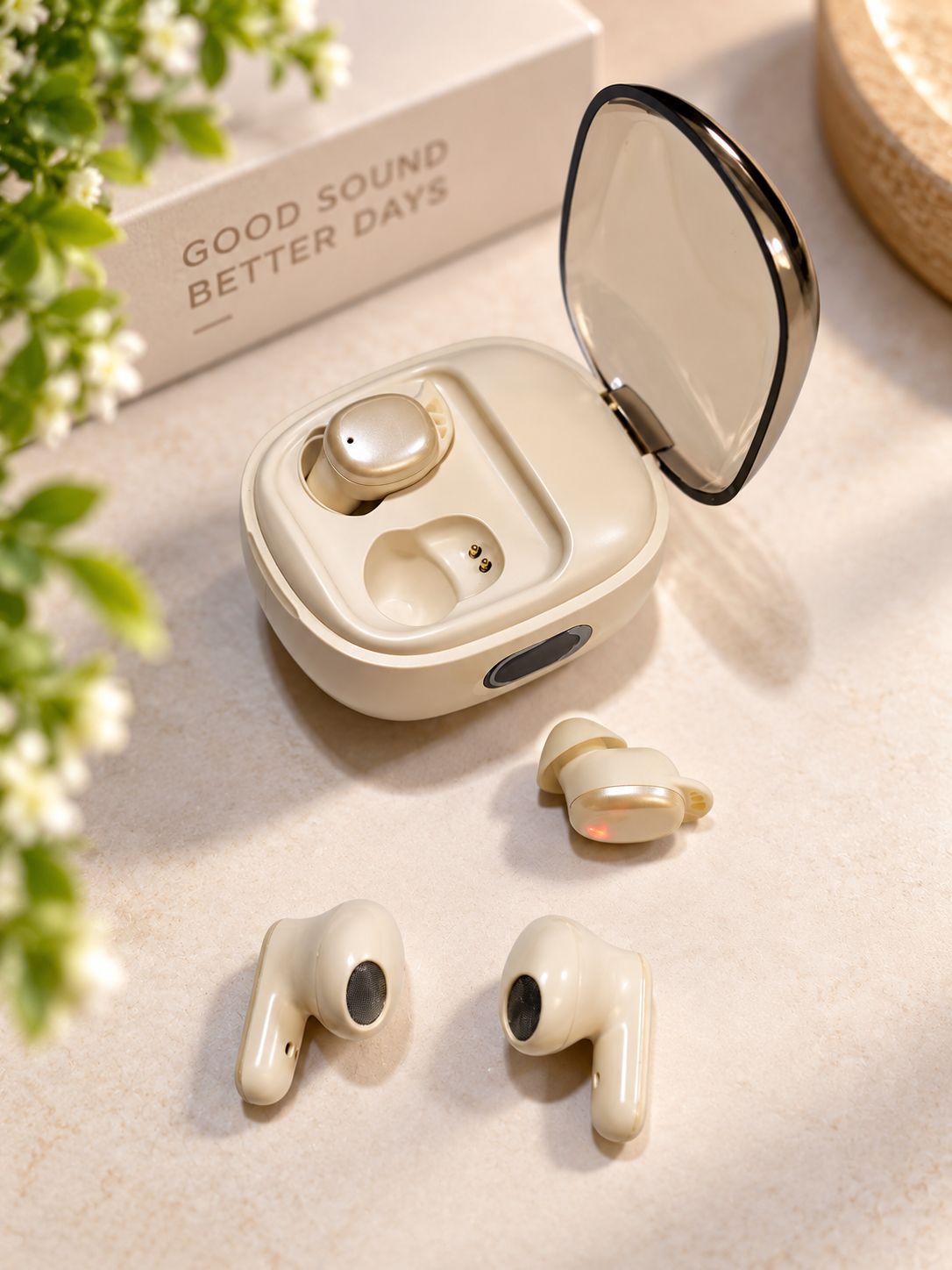 Audífonos bluetooth 2 en 1 TECNIQUERO DuoBuds 2X G86