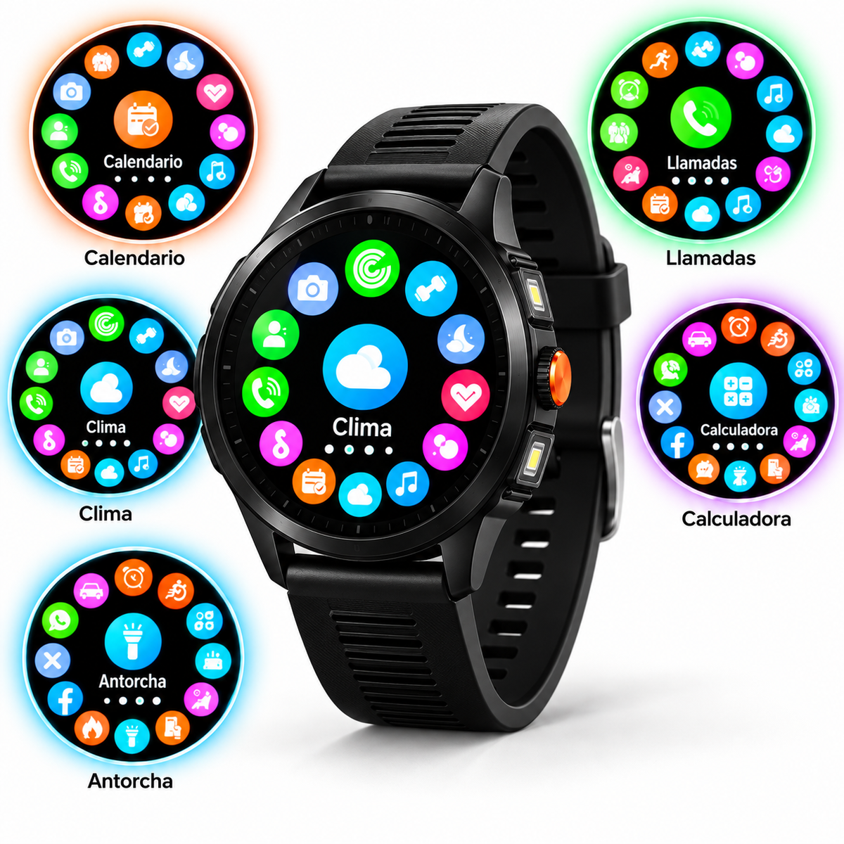 Smartwatch  Llamadas Bluetooth y Linterna TECNIQUERO NEXWATCH X5 Smartwatch  Llamadas Bluetooth y Linterna