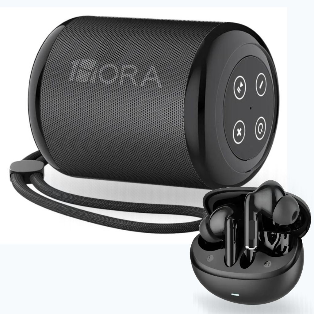 Bocina BOC062 1HORA y Audifonos G-Tide L42
