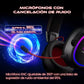 Audífonos gamer OXS G2 con micrófono y bocina G-tide. Combo