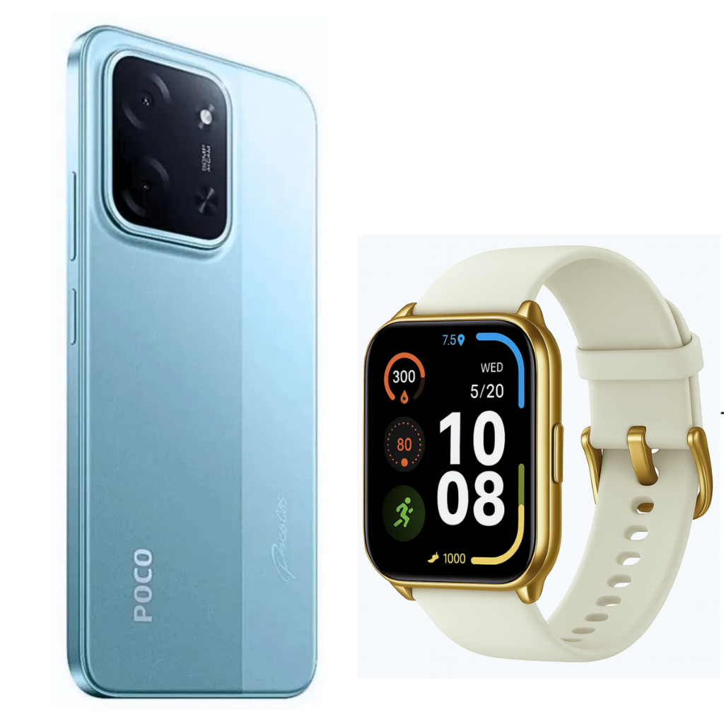 Xiomi Poco C85 Y Filwans Gts Mini Dorada