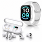 SMARTWATCH XIAMI REDMI WATCH 6 ACTIVE (PLATA) + AUDIFONOS HH MORE T 55 (PLATA)