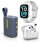 SMARTWATCH XIAOMI REDMI WACTH 6 ACTIVE (PLATA) +BOCINA XIAOMI SOUND POCKET (AZUL)+AUDIFONOS G-TIDE H21 (PLATA)