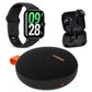 Smartwatch Xiaomi Watch 5 Active + Bocina Xiaomi Essentials (negra) + Audifonos inalambricos Xiaomi Buds 6 Active (Negro)