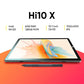 Tablet de 10.1 pulgadas CHUWI Hi10 X con teclado y bolígrafo, 6 GB LPDDR4 128 GB de almacenamiento, visualización táctil de 10 puntos de 1920 x 1200P, Intel Celeron N4120, portátil convertible 2 en 1, WiFi de doble banda, Typc-C, Windows 10, gris