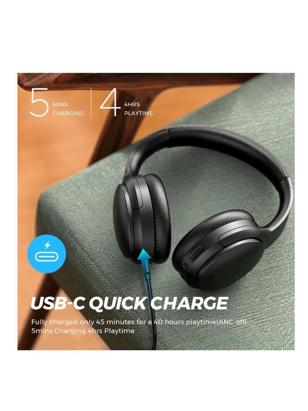 Audífonos Bluetooth 5.0 Soundpeats A6 Plegables.Negros - Tecniquero