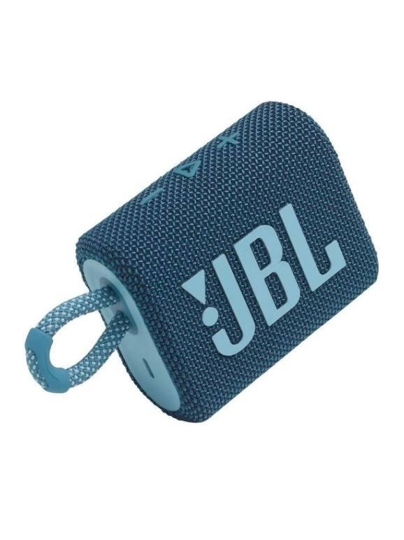 Bocina bluetooth JBL Go 3 portátil Blue. Batería 5Hrs. Azul - Tecniquero