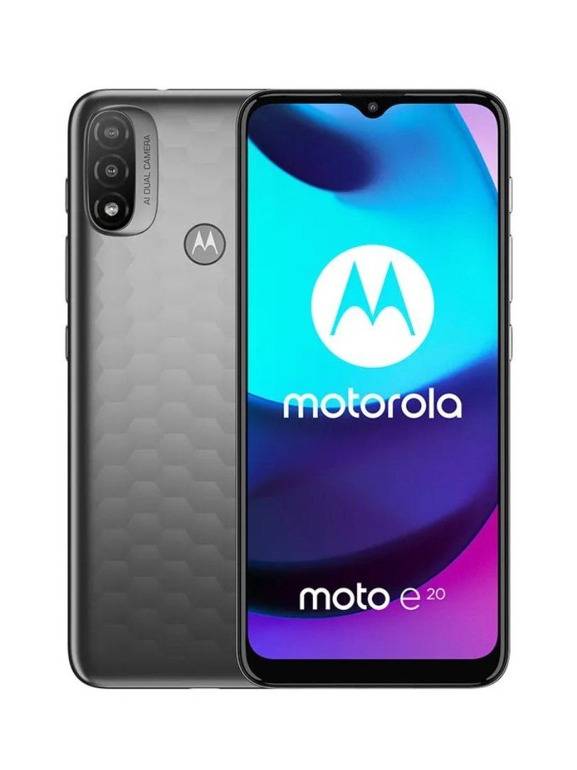 Celular Motorola Moto E20 2gb ram/32gb.Gris - Tecniquero