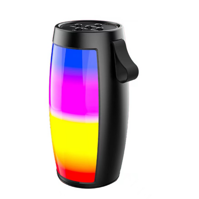 Bocina Bluetooth Link bits, luces led colores